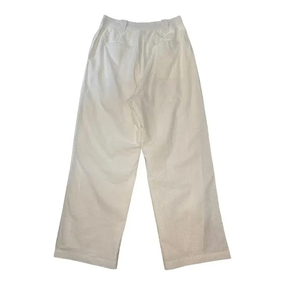 NEW Sancia High-Waisted, Wide-Leg Sorella Pants Cream Size Small‎ NWT - Picture 3 of 8